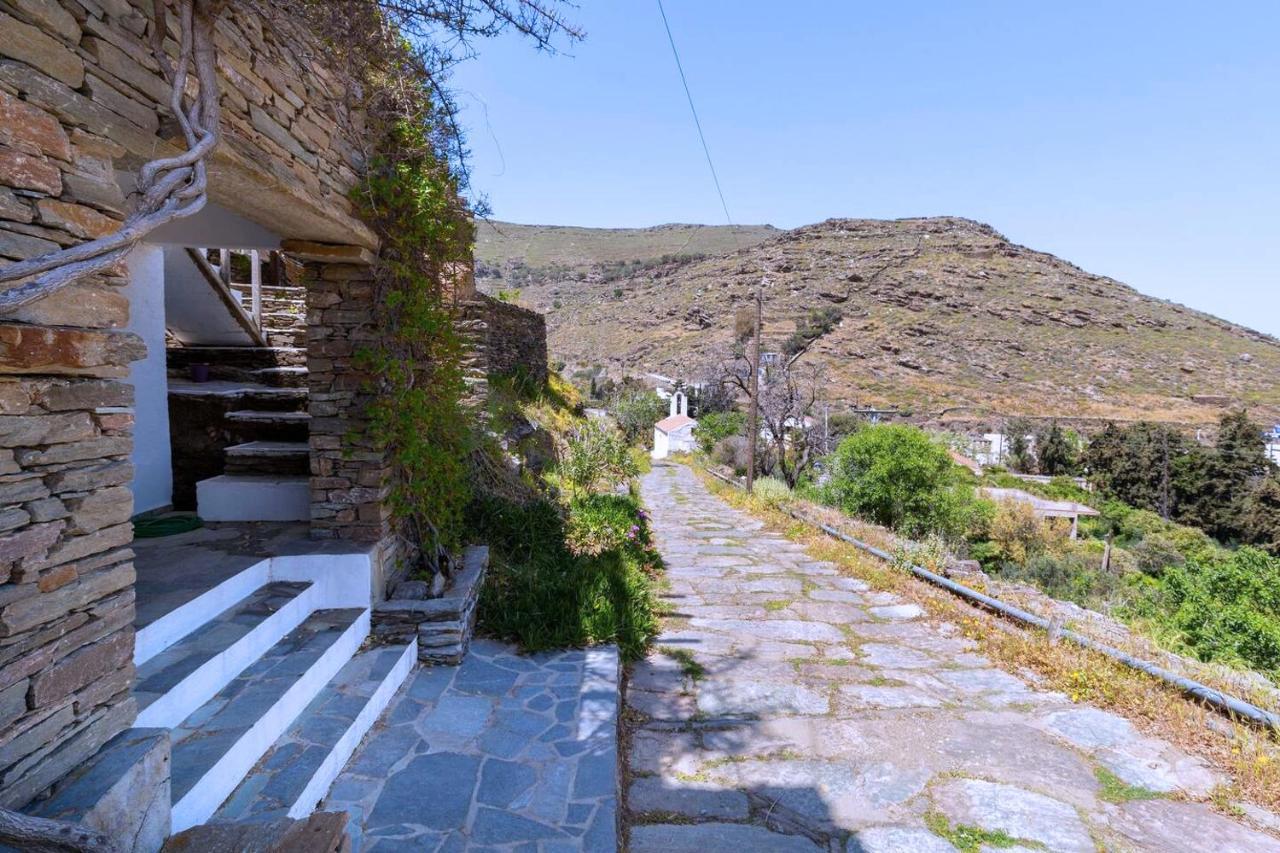 Traditional Village House On Kea Milopotamos  Bagian luar foto